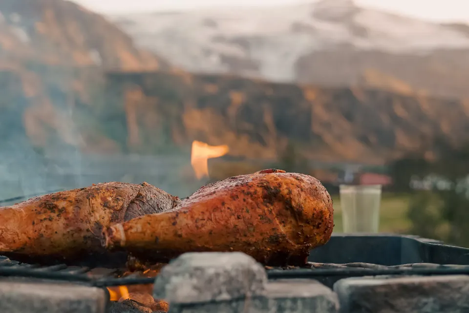 BBQ on a Glacier